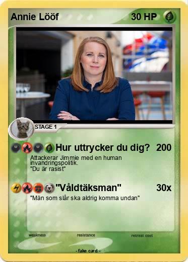 Pokemon Annie Lööf