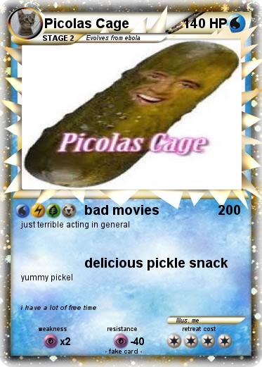 Pokemon Picolas Cage