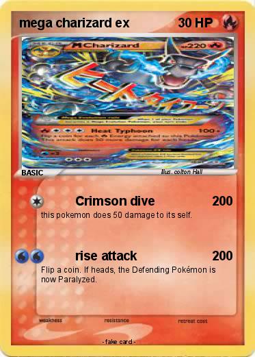 Pokemon mega charizard ex