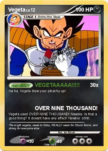 Pokemon Vegeta