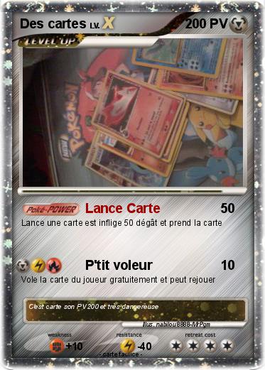 Pokemon Des cartes