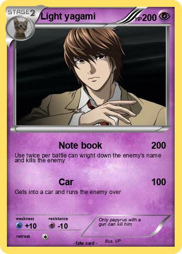Pokemon Light yagami