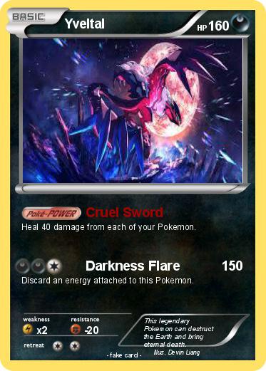Pokemon Yveltal