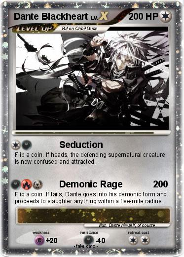 Pokemon Dante Blackheart