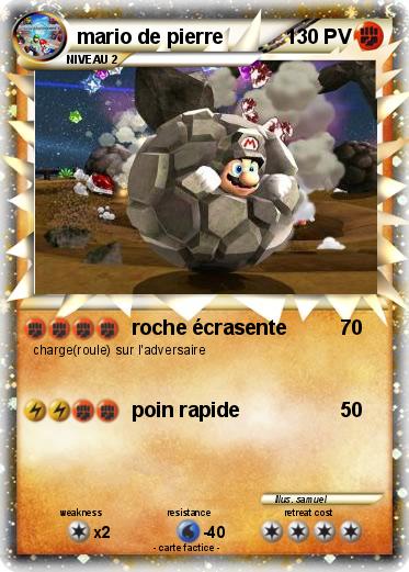 Pokemon mario de pierre