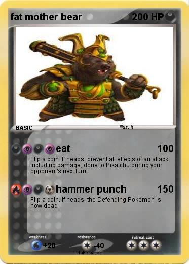 Pokemon fat mother bear