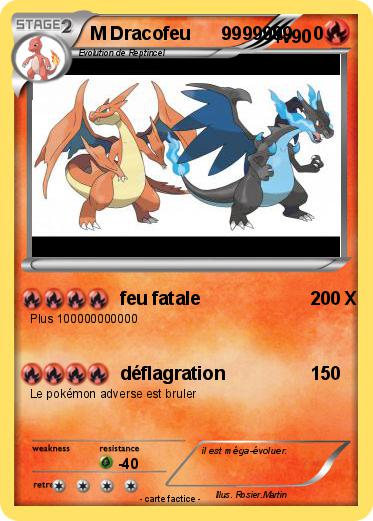 Pokemon M Dracofeu      9999999    0