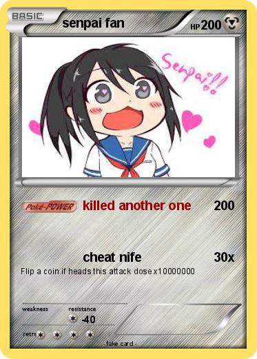 Pokemon senpai fan