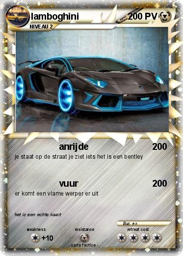 Pokemon lamboghini