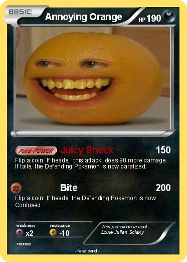 Pokemon Annoying Orange