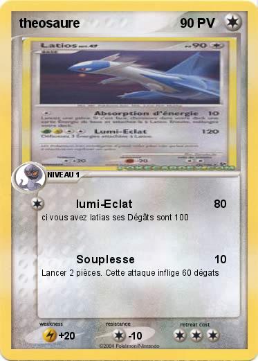 Pokemon theosaure