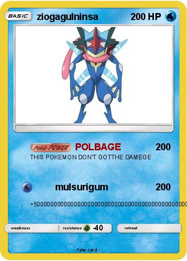 Pokemon ziogagulninsa