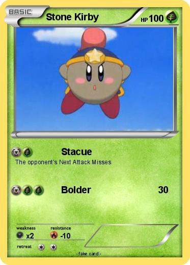 Pokemon Stone Kirby