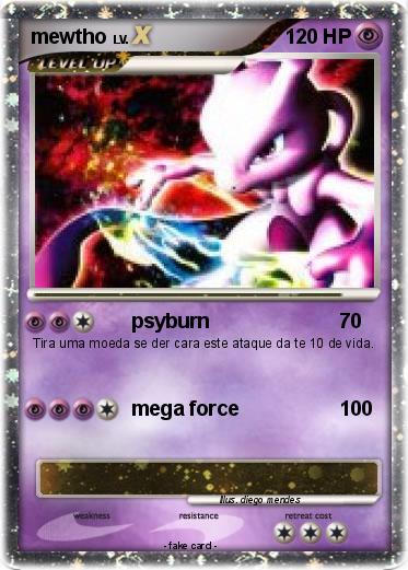 Pokemon mewtho