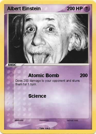 Pokemon Albert Einstein