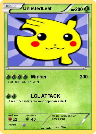 Pokemon UnlistedLeaf