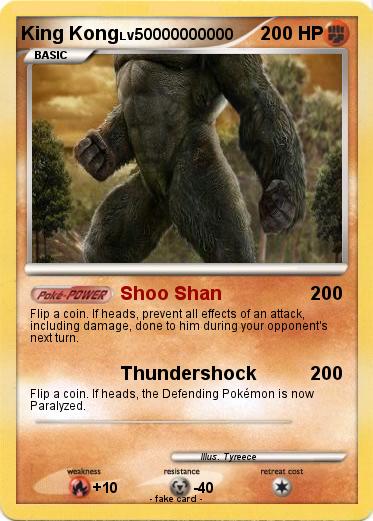Pokemon King Kong