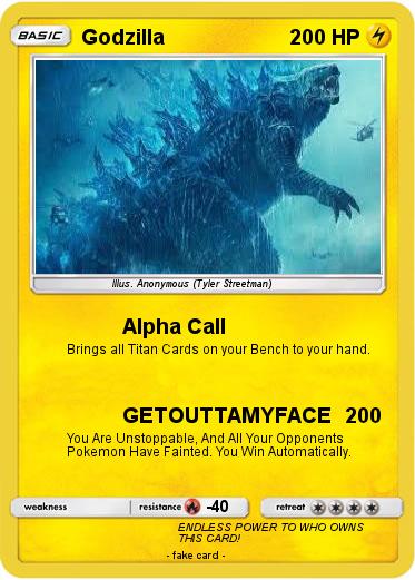 Pokemon Godzilla