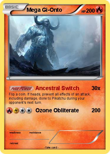Pokemon Mega Gi-Onto