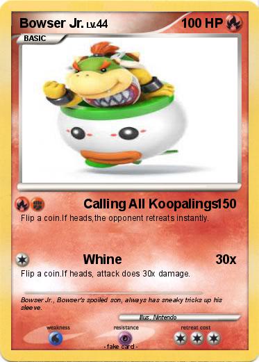 Pokemon Bowser Jr.