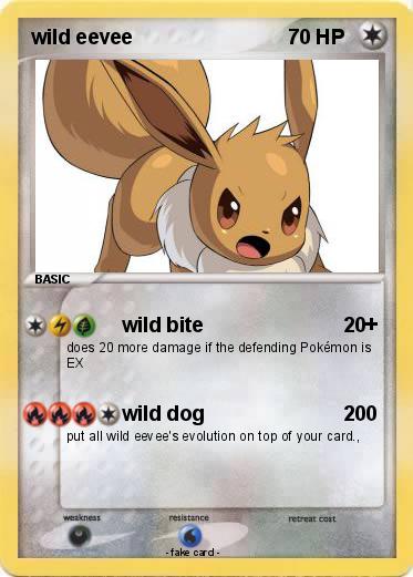 Pokemon wild eevee