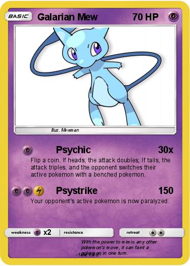 Pokemon Galarian Mew