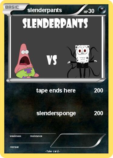 Pokemon slenderpants