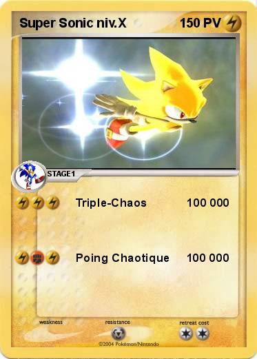 Pokemon Super Sonic niv.X