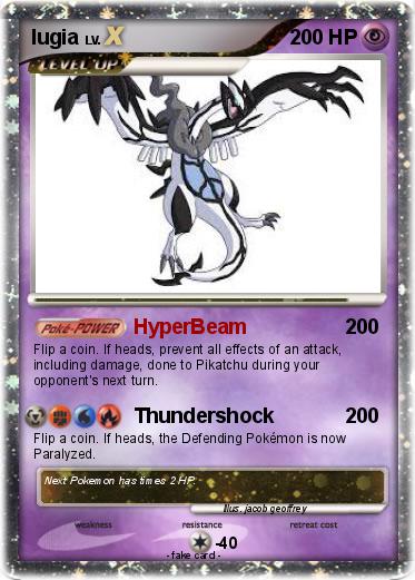 Pokemon lugia