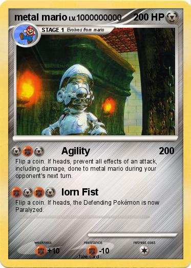 Pokemon metal mario