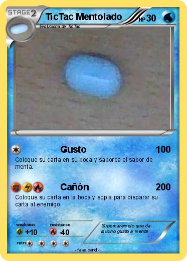 Pokemon TicTac Mentolado