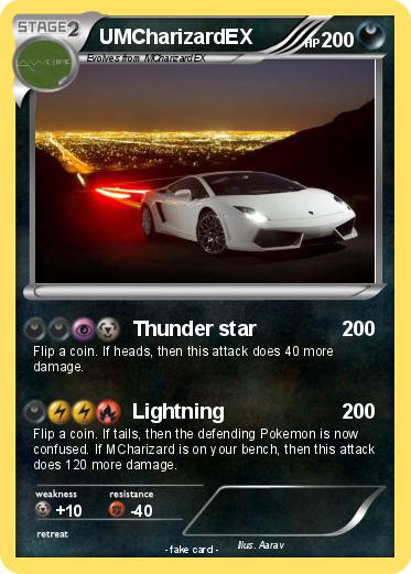 Pokemon UMCharizardEX