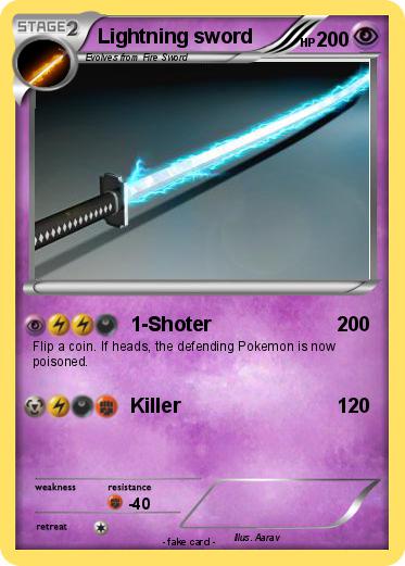 Pokemon Lightning sword