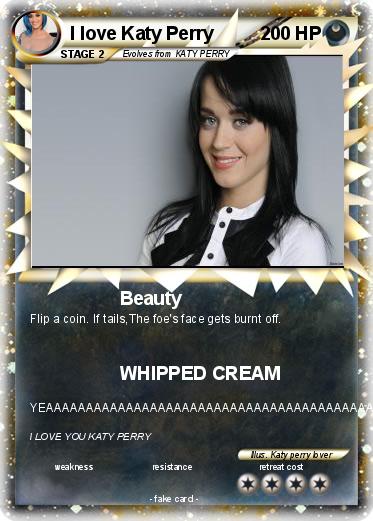 Pokemon I love Katy Perry