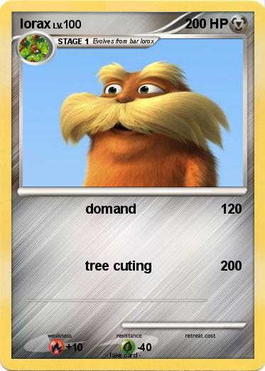 Pokemon lorax
