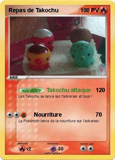 Pokemon Repas de Takochu