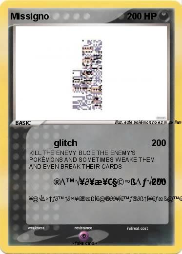 Pokemon Missigno