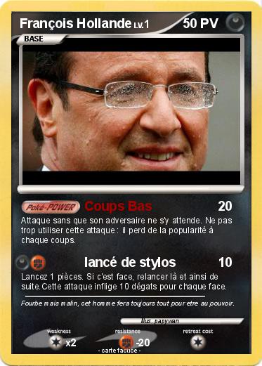 Pokemon François Hollande