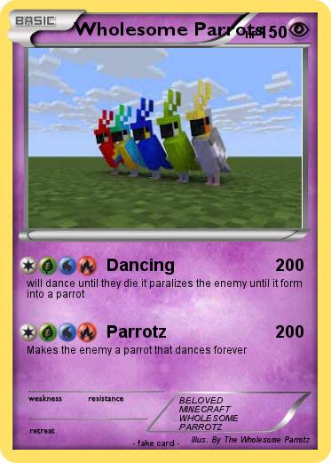 Pokemon Wholesome Parrots