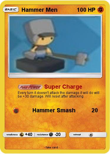Pokemon Hammer Men