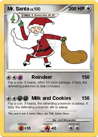 Pokemon Mr. Santa