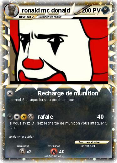 Pokemon ronald mc donald