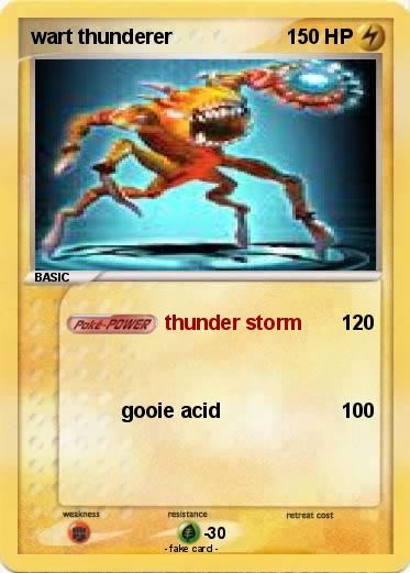 Pokemon wart thunderer