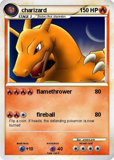 Pokemon charizard