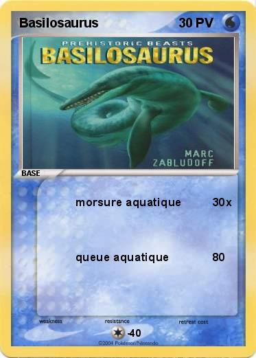 Pokemon Basilosaurus
