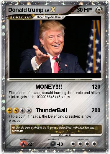 Pokemon Donald trump