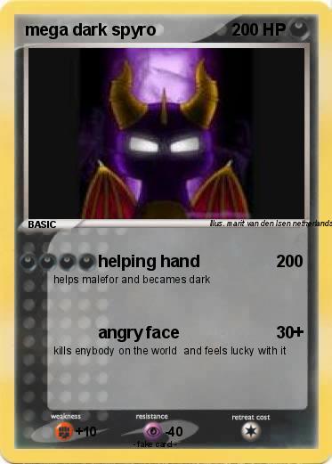Pokemon mega dark spyro