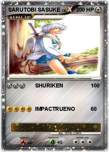 Pokemon SARUTOBI SASUKE