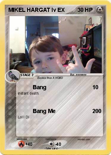 Pokemon MIKEL HARGAT lv EX