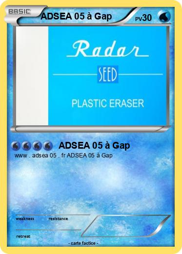 Pokemon ADSEA 05 à Gap
